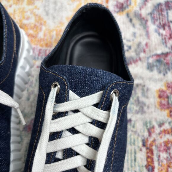 Hermes Denim Cross Sneakers - Picture 9 of 12